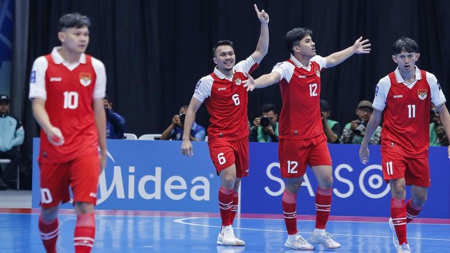 Indonesia Tumbangkan Jepang 5-3, Lolos ke Final AFC Futsal Asian Cup 2026
