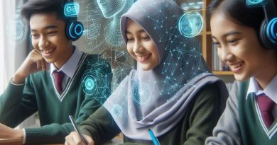 "Mahasiswa memanfaatkan teknologi Artificial Intelligence (AI) sebagai alat bantu dalam proses pembelajaran dan pengembangan keterampilan akademik di era digital."