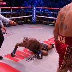 Ryan Garcia usai menang TKO atas Conor Benn ronde kedua