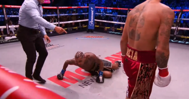 Ryan Garcia usai menang TKO atas Conor Benn ronde kedua
