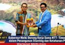 Gubernur Melki Dorong Kerja Sama NTT–Timor-Leste dalam Penanganan Stunting dan Ketahanan Pangan