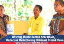 Bawang Merah Sumlili Naik Kelas, Gubernur Melki Dorong Hilirisasi Produk Desa