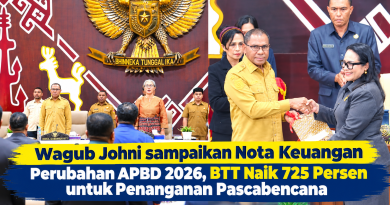 Wagub Johni sampaikan Nota Keuangan Perubahan APBD 2026, BTT Naik 725 Persen untuk Penanganan Pascabencana Wagub Johni sampaikan Nota Keuangan Perubahan APBD 2026, BTT Naik 725 Persen untuk Penanganan Pascabencana