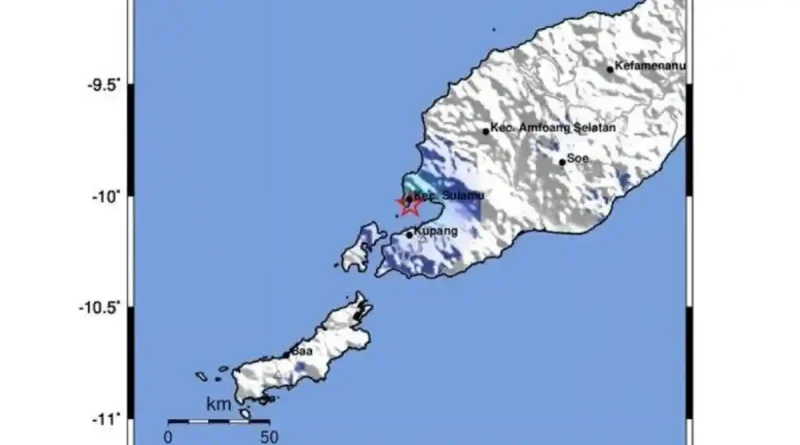 Gempa M4,8 kembali mengguncang Kupang akibat aktivitas sesar aktif